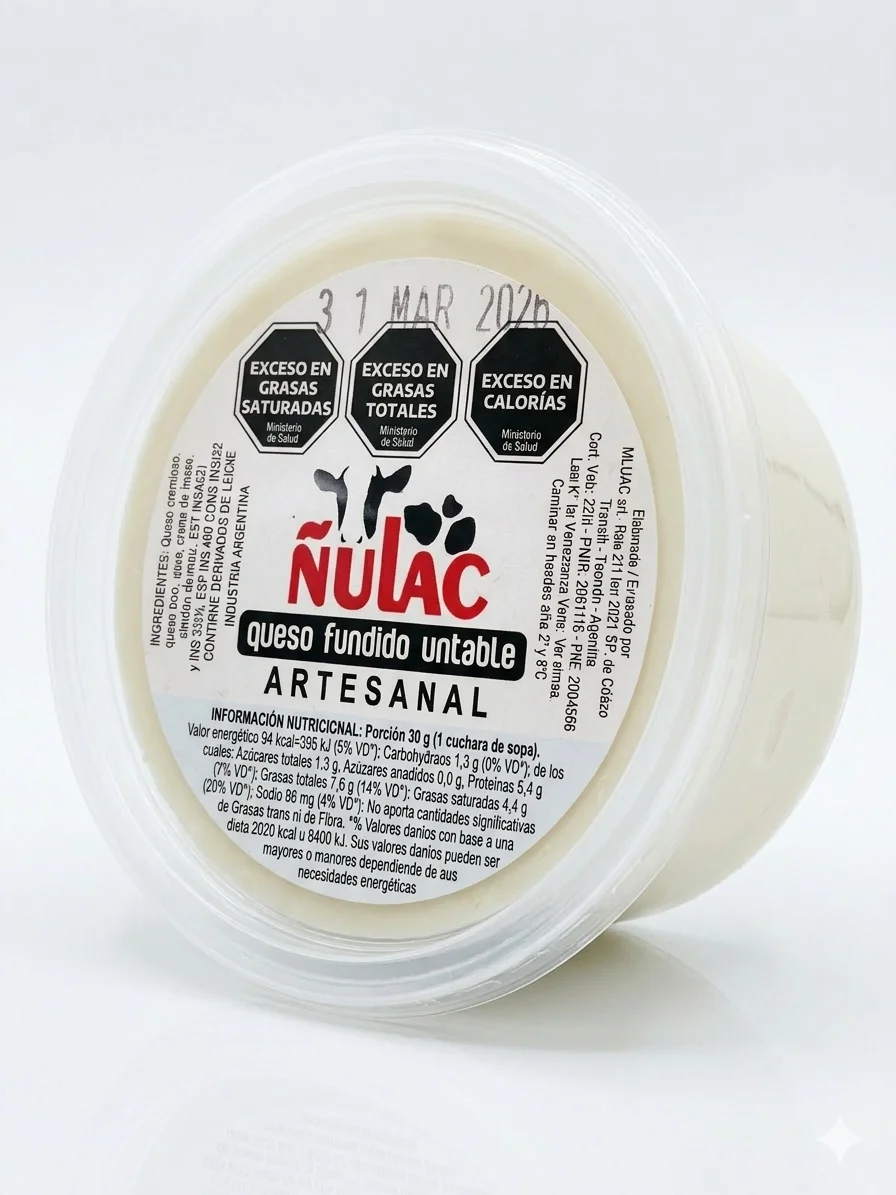Queso Fundido Untable Ñulac